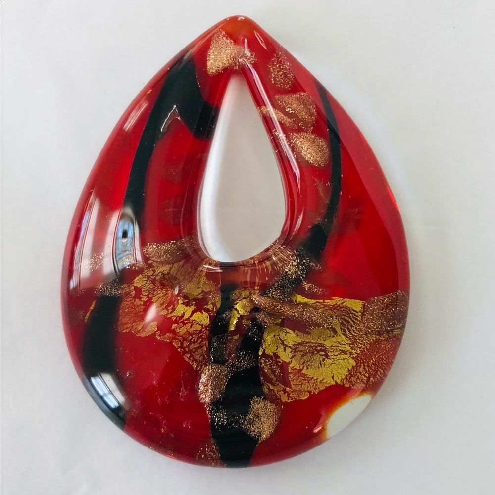 Art glass pendant